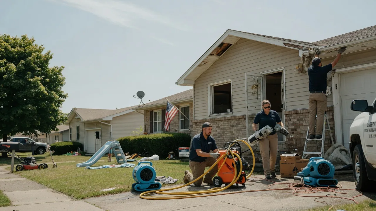 Water Damage Restoration in Herrick Center, PA near me